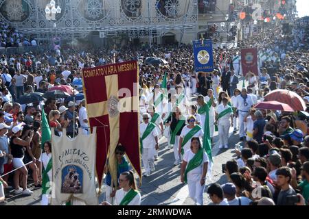 Palmi Reggio Calabria 27 août 2023 - Varia di Palmi, autorité crédit : Giuseppe Andidero Banque D'Images