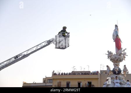 Palmi Reggio Calabria 27 août 2023 - Varia di Palmi, la Varia crédit : Giuseppe Andidero Banque D'Images