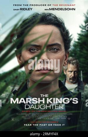 DATE DE SORTIE : 6 octobre 2023. TITRE : la fille du Roi Marsh. RÉALISATEUR : Neil Burger. STUDIO : Black Bear Pictures. INTRIGUE : une femme cherche à se venger de l'homme qui a kidnappé sa mère. AVEC DAISY RIDLEY dans le rôle de Helena Pelletier. (Image de crédit : © Black Bear Pictures/Entertainment Pictures/ZUMAPRESS.com) USAGE ÉDITORIAL SEULEMENT! Non destiné à UN USAGE commercial ! Banque D'Images