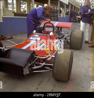 1970 Watkins Glen Grand Prix, de Tomaso 505-38 #3, Tim Schenken, départ 20e, DNF Banque D'Images