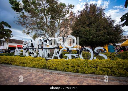 San Pedro de los Milagros, Antioquia / Colombie - 5 mars 2023. Commune du nord du département, fondée le 6 novembre 1659 Banque D'Images