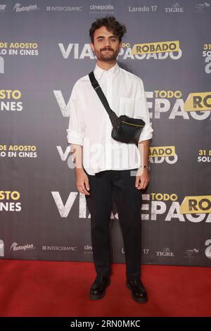 Mexico, Mexique. 29 août 2023. 30 août 2023, Mexico, Mexique : German Bracco assiste au tapis rouge pour la première du film 'Viaje Todo Robado' à Cinepolis Miyana. Le 30 août 2023 à Mexico, Mexique. (Photo de Jaime Nogales/ crédit : EYEPIX Group/Alamy Live News Banque D'Images