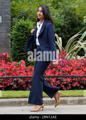 La ministre de l’enfance, de la famille et du bien-être Claire Coutinho arrive à Downing Street, au centre de Londres, avant un remaniement ministériel attendu. Date de la photo : jeudi 31 août 2023. Banque D'Images