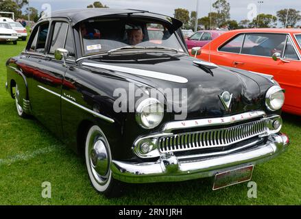 Vauxhall Velox Vintage Retro Show Shine Day Out, Melbourne Victoria Banque D'Images