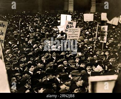 Socialistes à Union Square, N.Y.C [1 mai 1912] Banque D'Images