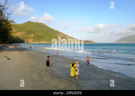 Vietnam, archipel de con Dao, appelé îles Poulo-Condor pendant la colonisation française, île de con son, plage de con son ou an Hai Banque D'Images