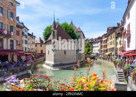 Le Palais de I'Île, Vieille ville, Annecy, haute-Savoie, Auvergne-Rhône-Alpes, France Banque D'Images