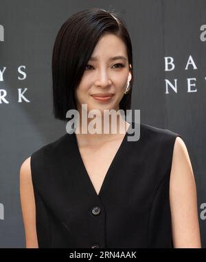 Séoul, Corée du Sud. 31 août 2023. Le mannequin sud-coréen Irene assiste à un photocall pour le lancement du Barneys New York 23 F/W au magasin phare Barneys New York à Séoul, en Corée du Sud, le 31 août 2023. (Photo : Lee Young-ho/Sipa USA) crédit : SIPA USA/Alamy Live News Banque D'Images