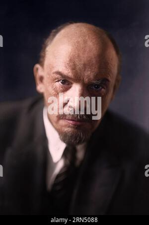 Vladimir Lenin. July 1920 Stock Photo