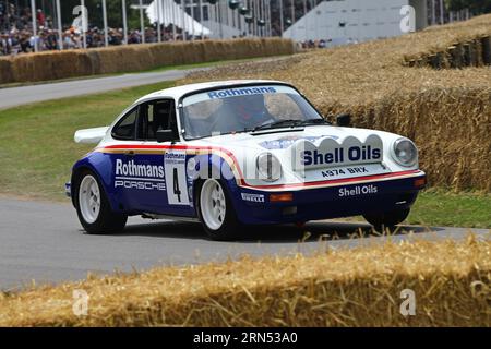 Jack Tetley, Porsche 911 SC/RS, 75 ans de Porsche, 60 ans de la 911, avec sa forme emblématique la 911 a participé à presque toutes les formes de moteur Banque D'Images