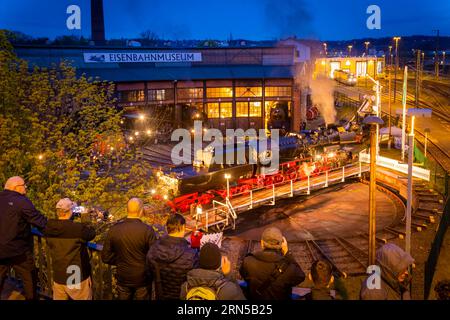 15e réunion des locomotives à vapeur de Dresde Banque D'Images