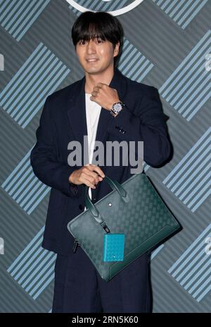 Séoul, Corée du Sud. 31 août 2023. L'acteur sud-coréen Lee Jin-wook assiste à un photocall pour l'ouverture du Montblanc Library Spirit Pop-up Store à Séoul, en Corée du Sud, le 31 août 2023. (Photo : Lee Young-ho/Sipa USA) crédit : SIPA USA/Alamy Live News Banque D'Images