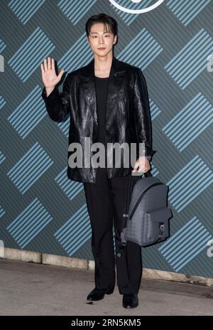 Séoul, Corée du Sud. 31 août 2023. L'acteur sud-coréen Bae In-hyuk assiste à un photocall pour l'ouverture du Montblanc Library Spirit Pop-up Store à Séoul, en Corée du Sud, le 31 août 2023. (Photo : Lee Young-ho/Sipa USA) crédit : SIPA USA/Alamy Live News Banque D'Images