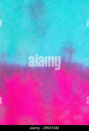 Surface en tissu multicolore à motif dégradé de couleurs Banque D'Images