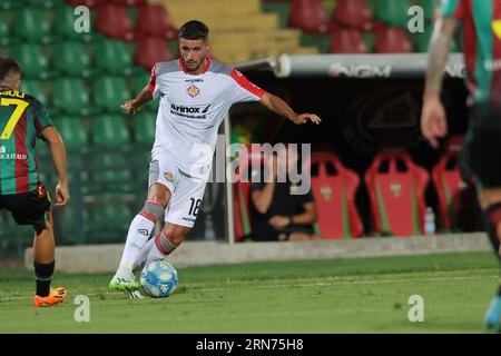 Terni, Italie. 30 août 2023. Vitali Tommaso (Cremonese) lors de Ternana Calcio vs US Cremonese, match de football italien Serie B à Terni, Italie, août 30 2023 crédit : Agence de photo indépendante/Alamy Live News Banque D'Images