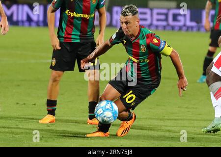 Terni, Italie. 30 août 2023. Falletti Cesar (Ternana) lors de Ternana Calcio vs US Cremonese, match de football italien Serie B à Terni, Italie, août 30 2023 crédit : Agence de photo indépendante/Alamy Live News Banque D'Images