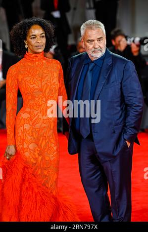 Venise, Italie. 31 août 2023. X arrive à la première de Dogman à Sala Grande au 80e Festival International du film de Venise. Crédit : Euan Cherry/Alamy Live News Banque D'Images