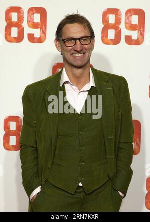 Tony Adams assiste à la première mondiale de '89' à l'Odeon Holloway à Londres. Banque D'Images