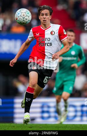 Rotterdam, pays-Bas. 27 août 2023. Rotterdam - fe62 lors du match d'Eredivisie entre Feyenoord et Almere City au Stadion Feijenoord de Kuip le 27 août 2023 à Rotterdam, aux pays-Bas. Crédit : photos boîte à boîte/Alamy Live News Banque D'Images