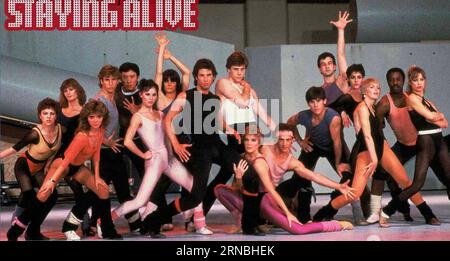 STAYING ALIVE 1983 Paramount Pictures film avec John Travolta Banque D'Images