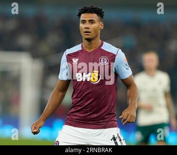 Birmingham, Royaume-Uni. 31 août 2023. Ollie Watkins d'Aston Villa lors du match de l'UEFA Europa Conference League à Villa Park, Birmingham. Le crédit photo devrait se lire : Andrew Yates/Sportimage crédit : Sportimage Ltd/Alamy Live News Banque D'Images