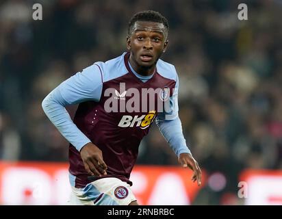 Birmingham, Royaume-Uni. 31 août 2023. Sebastian Revan d'Aston Villa lors du match de l'UEFA Europa Conference League à Villa Park, Birmingham. Le crédit photo devrait se lire : Andrew Yates/Sportimage crédit : Sportimage Ltd/Alamy Live News Banque D'Images