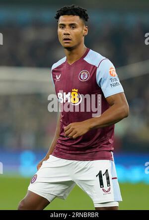 Birmingham, Royaume-Uni. 31 août 2023. Ollie Watkins d'Aston Villa lors du match de l'UEFA Europa Conference League à Villa Park, Birmingham. Le crédit photo devrait se lire : Andrew Yates/Sportimage crédit : Sportimage Ltd/Alamy Live News Banque D'Images