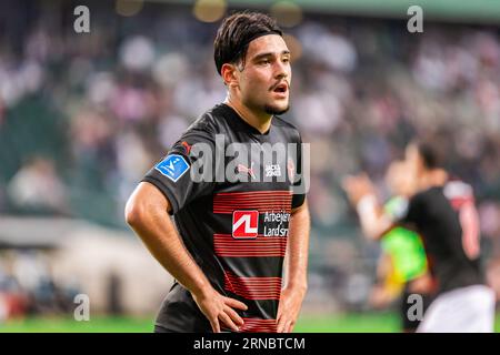 Warsaw, Poland. 31st Aug, 2023. Aral Simsir of FC Midtjylland seen during the UEFA Europa Conference League playoff qualifying round match between Legia Warszawa and FC Midtjylland at Marshal Jozef Pilsudski Legia Warsaw Municipal Stadium. Final score; Legia Warszawa 1:1 (penalty 6:5) FC Midtjylland. Credit: SOPA Images Limited/Alamy Live News Stock Photo