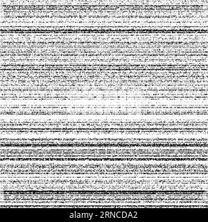 Noise seamless texture horizontal noise band video signal error 404 Stock Vector