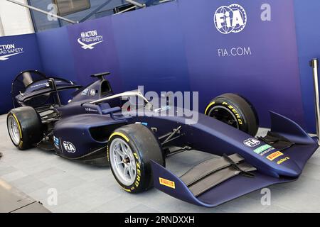 Monza, Italy. 01st Sep, 2023. F2 2024 car. 01.09.2023. Formula 1 World Championship, Rd 15, Italian Grand Prix, Monza, Italy, Practice Day. Photo credit should read: XPB/Press Association Images. Credit: XPB Images Ltd/Alamy Live News Stock Photo