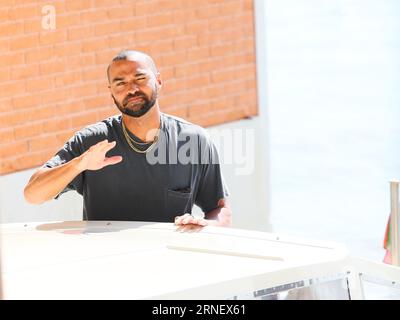 Venise, Italie. 01 septembre 2023. Venise, 80e Festival du film de Venise 2023 . Jour 3 - arrivées à l'aéroport - photo : Jesse Williams crédit : Agence de photo indépendante/Alamy Live News Banque D'Images
