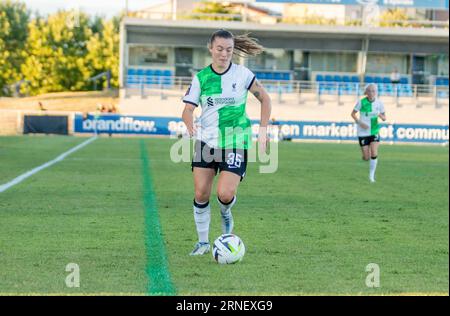 Colomiers, France. 31st Aug, 2023. Taylor Liverpool FC player during the Amos French Women's Cup against Atletico Madrid in Colomiers, France on august 31th, 2023. Photo by Arnaud Bertrand/ABACAPRESS.COM Credit: Abaca Press/Alamy Live News Banque D'Images