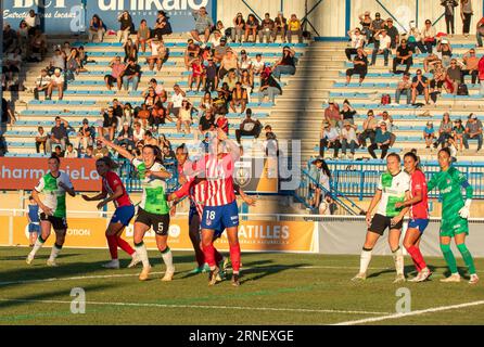 Colomiers, France. 31 août 2023. Équipe Liverpool FC lors de la coupe de France féminine Amos contre l'Atletico Madrid à Colomiers, France le 31 août 2023. Photo d'Arnaud Bertrand/ABACAPRESS.COM crédit : Abaca Press/Alamy Live News Banque D'Images