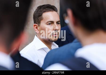 Milan, Italie. 31 août 2023. Le pilote moto GP Jorge Lorenzo est vu le 31 août 2023 à Milan, Italie (photo de Alessandro Bremec/NurPhoto) crédit : NurPhoto SRL/Alamy Live News Banque D'Images