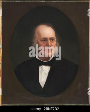 Jean Louis Rodolphe Agassiz (1807-1873) vers 1859 par Joseph Alexander Ames Banque D'Images