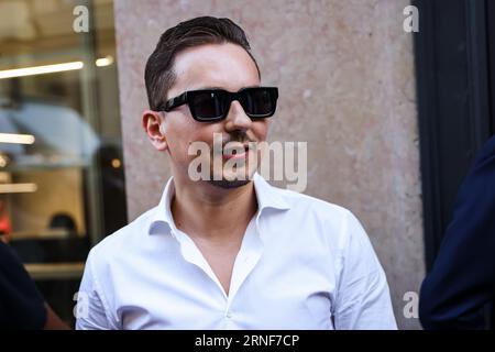 Milan, Italie. 31 août 2023. Le pilote moto GP Jorge Lorenzo est vu le 31 août 2023 à Milan, Italie (photo de Alessandro Bremec/NurPhoto) crédit : NurPhoto SRL/Alamy Live News Banque D'Images