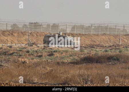 Gaza, Gaza, Palestine. 1st Sep, 2023. Israeli army military jeep (Credit Image: © Saher Alghorra/ZUMA Press Wire) EDITORIAL USAGE ONLY! Not for Commercial USAGE! Stock Photo