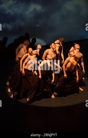 (170210) -- TEL AVIV, 9 février 2017 -- des danseurs du Jinxing Dance Theatre chinois se produisent à tel Aviv, Israël, le 9 février 2017. La représentation faisait partie des célébrations du 25e anniversaire de l'établissement des relations diplomatiques entre la Chine et Israël. (yk) ISRAEL-TEL AVIV-DANCE-JINXING DANCE Theatre GuoxYu PUBLICATIONxNOTxINxCHN 170210 tel Aviv Fév 9 2017 danseurs de Chine S Jinxing Dance Theatre à tel Aviv Israël LE 9 2017 Fév la représentation dans le cadre des célébrations du 25e anniversaire de l'établissement des relations diplomatiques entre la Chine a Banque D'Images