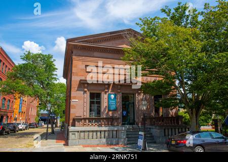 Old Third District Courthouse sur William Street dans New Bedford Whaling National Historical Park dans le centre-ville historique de New Bedford, Massachusetts ma, Banque D'Images