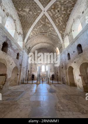 Antalya, Turquie - 19 juillet 2023 : situé à Demre Turquie, St.. Nicholas Church Banque D'Images