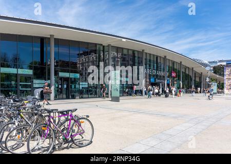 Gare d'Annecy, place de la Gare, Annecy, haute-Savoie, Auvergne-Rhône-Alpes, France Banque D'Images