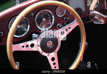 MGB au salon automobile Greenbrae en Californie Banque D'Images
