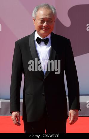 Ang Lee BEI der Premiere des Dokumentarfilms 'la parte del Leone : una storia della Mostra / The Lion's Share : a History of the Mostra' und die Verleihung des Goldenen Löwen für das Lebenswerk an Tony Leung Chiu-Wai auf der Biennale di Venezia 2023 / 80. Internationale Filmfestspiele von Venedig im Palazzo del Cinema. Venedig, 02.09.2023 Banque D'Images