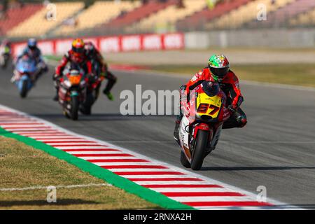 Barcelone, Espagne. 1 septembre 2023. d87< lors de l'entraînement du Moto2 Gran Premi Energi Monster de Catalunya au circuit de Barcelona-Catalunya à Barcelone. (Image de crédit : © David Ramirez/DAX via ZUMA Press Wire) USAGE ÉDITORIAL SEULEMENT! Non destiné à UN USAGE commercial ! Banque D'Images