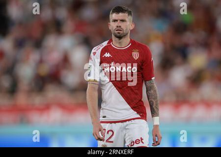 Monaco, Monaco. 2 septembre 2023. Caio Henrique de L'AS Monaco regarde pendant le match de Ligue 1 au Stade Louis II, Monaco. Le crédit photo devrait se lire : Jonathan Moscrop/Sportimage crédit : Sportimage Ltd/Alamy Live News Banque D'Images