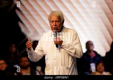 Non exclusif : 1 septembre 2023, Mexico, Mexique : ancien président du gouvernement de l'Espagne, Felipe Gonzalez à la réunion annuelle 'Mexico SIGL Banque D'Images