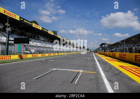 Monza, Italie. 31 août 2023. Circuit de Monza lors du Grand Premio d'Italia 2023 de Formule 1 Pirelli, 14e manche du Championnat du monde de Formule 1 2023 du 1 au 3 septembre 2023 sur l'Autodromo Nazionale di Monza, à Monza, Italie - photo Xavi Bonilla/DPPI crédit : DPPI Media/Alamy Live News Banque D'Images