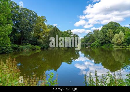 Orsted Park - Copenhague, Danemark Banque D'Images