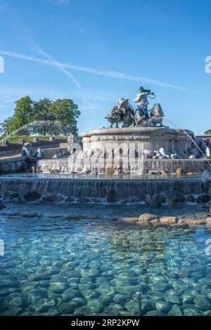 Fontaine Gefion - Copenhague, Danemark Banque D'Images