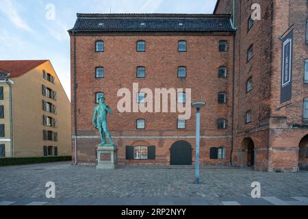 David par Michelangelo exemplaire de Royal Cast Collection - Copenhague, Danemark Banque D'Images